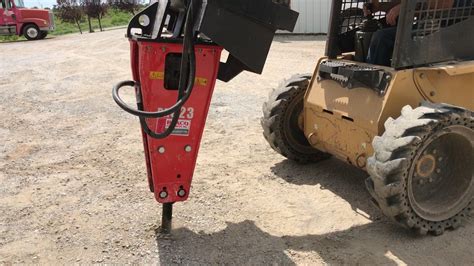 jack hammer skid steer attachment|jackhammer attachment for skid steer.